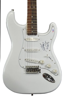 Johnny Winter Signed Fender Stratocaster Guitar